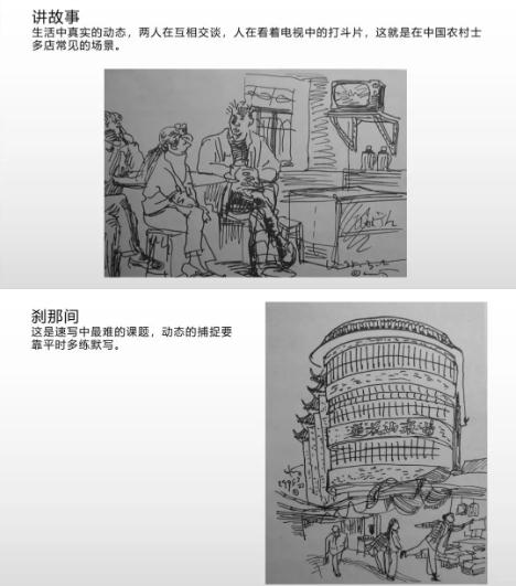 广东画室,广州画室,广州美术培训,专家讲座——速写与生活11