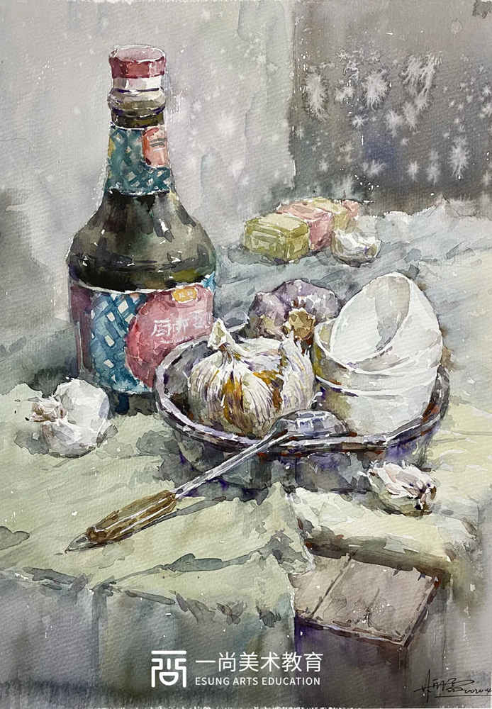 广东画室,广州美术联考培训,广州水彩培训,10