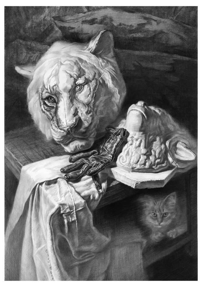 素描头像如何表现人物肤色的色调和质感？广州画室教你,02