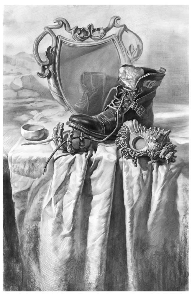 素描头像如何表现人物肤色的色调和质感？广州画室教你,07