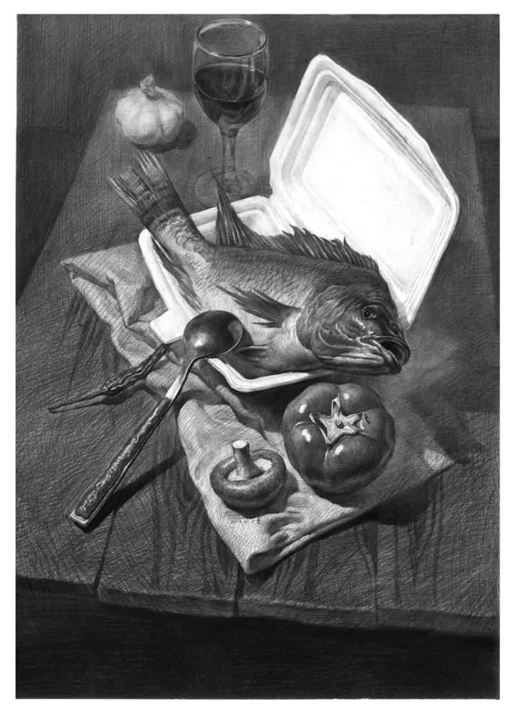 素描头像如何表现人物肤色的色调和质感？广州画室教你,08