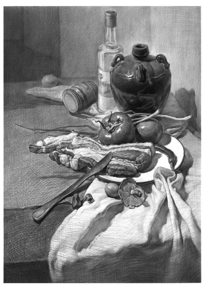 素描头像如何表现人物肤色的色调和质感？广州画室教你,13