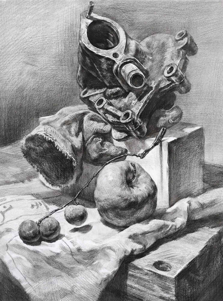 广州画室教你明暗交界线如何做到明确而不死板,11