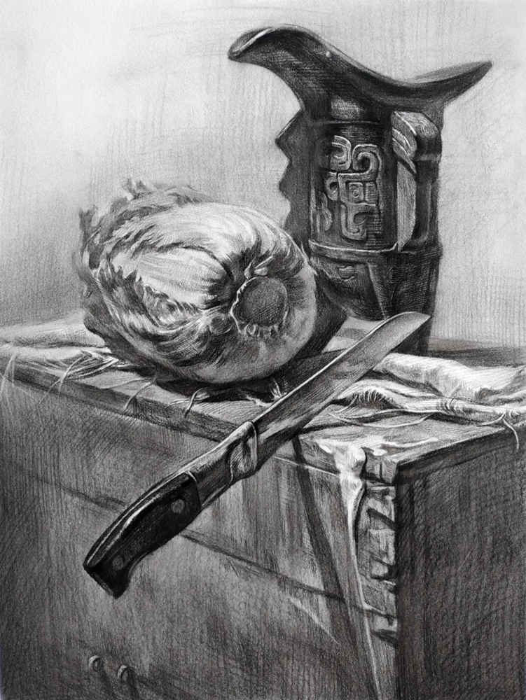 广州画室教你明暗交界线如何做到明确而不死板,12