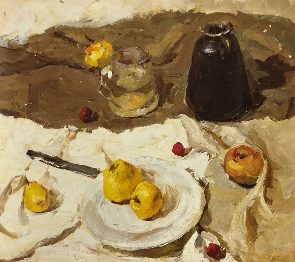 【广州画室经典作品】100幅央美附中优秀色彩静物留校作品精选,24