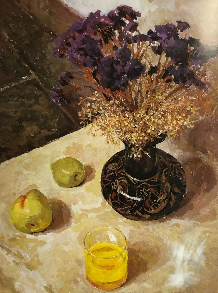 【广州画室经典作品】100幅央美附中优秀色彩静物留校作品精选,36