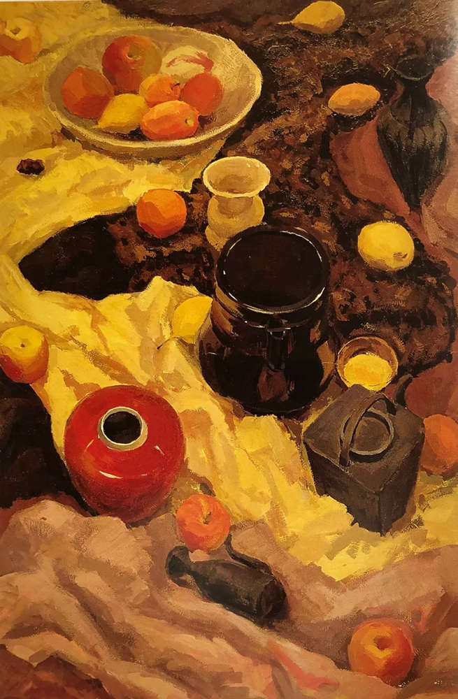 【广州画室经典作品】100幅央美附中优秀色彩静物留校作品精选,37