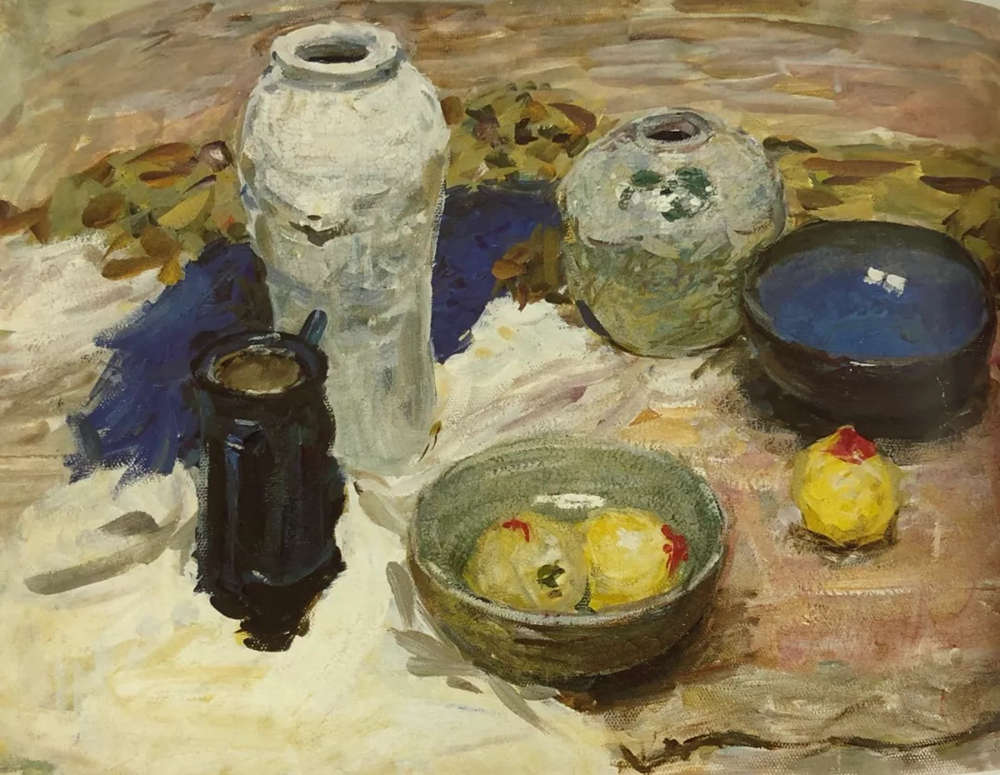 【广州画室经典作品】100幅央美附中优秀色彩静物留校作品精选,74