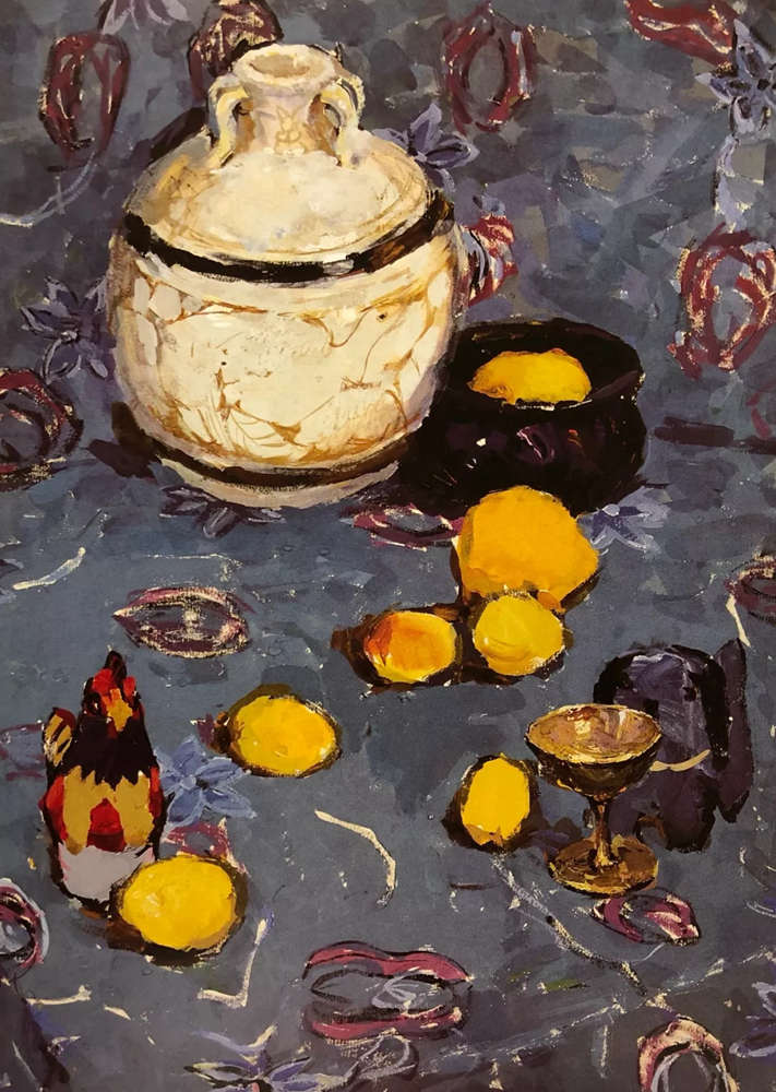 【广州画室经典作品】100幅央美附中优秀色彩静物留校作品精选,87