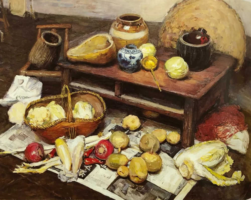 【广州画室经典作品】100幅央美附中优秀色彩静物留校作品精选,89