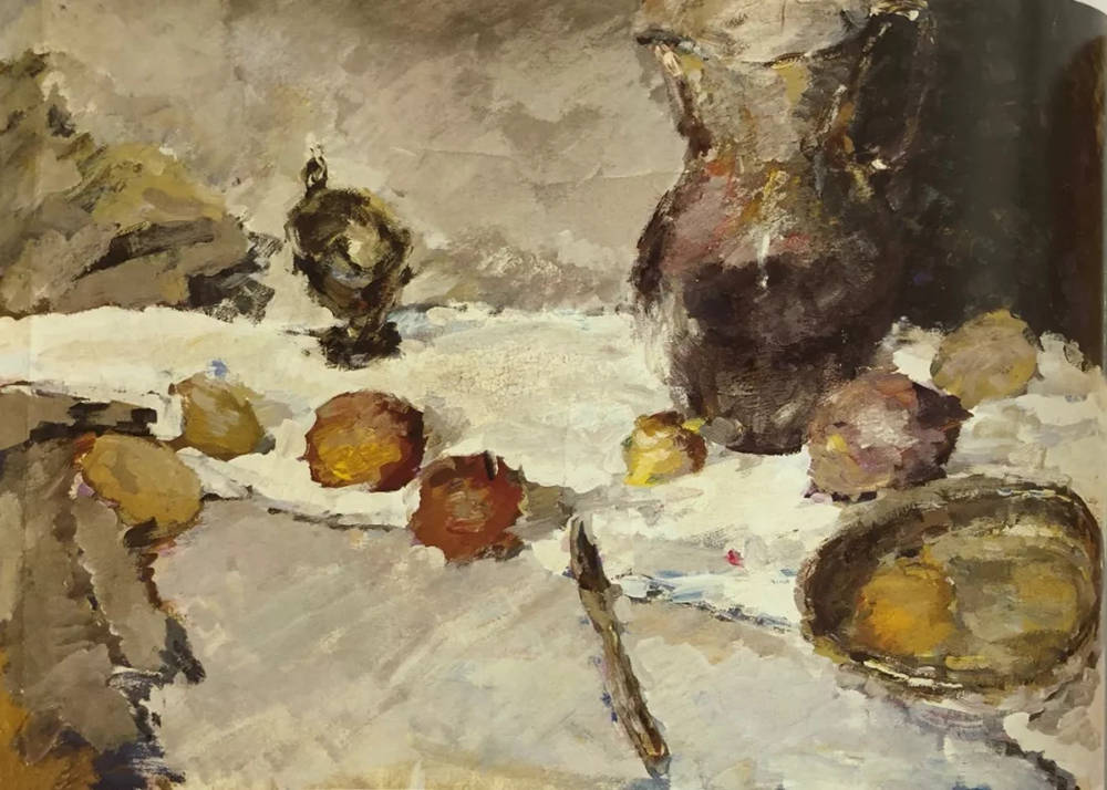 【广州画室经典作品】100幅央美附中优秀色彩静物留校作品精选,93