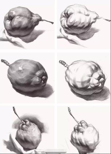 广州画室教你用纸巾擦出来调子，效果独特，立体感强,12