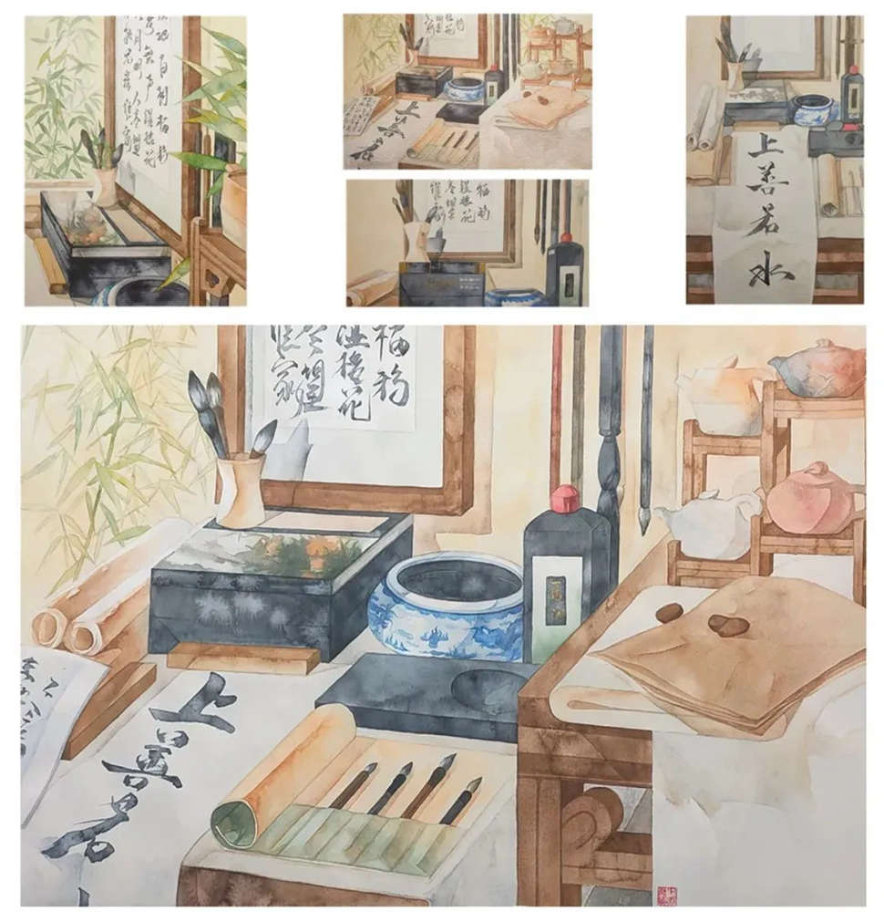 广州画室整理|西安美术学院造型艺术部作品，考美院必看,93