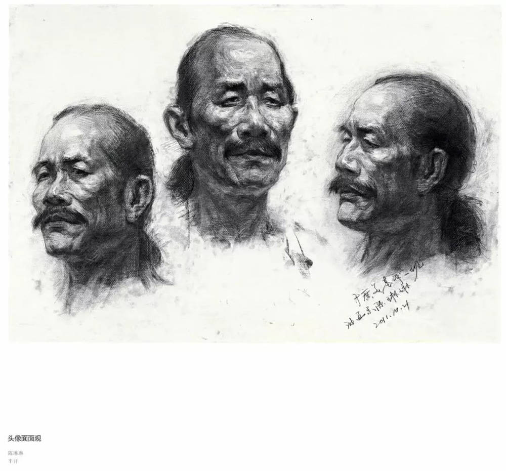 广州画室给大家整理的广美基础部留校作品,96