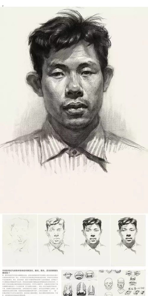 广州画室素描教程 | 浅议素描头像学习中的常见问题和解决办法,02