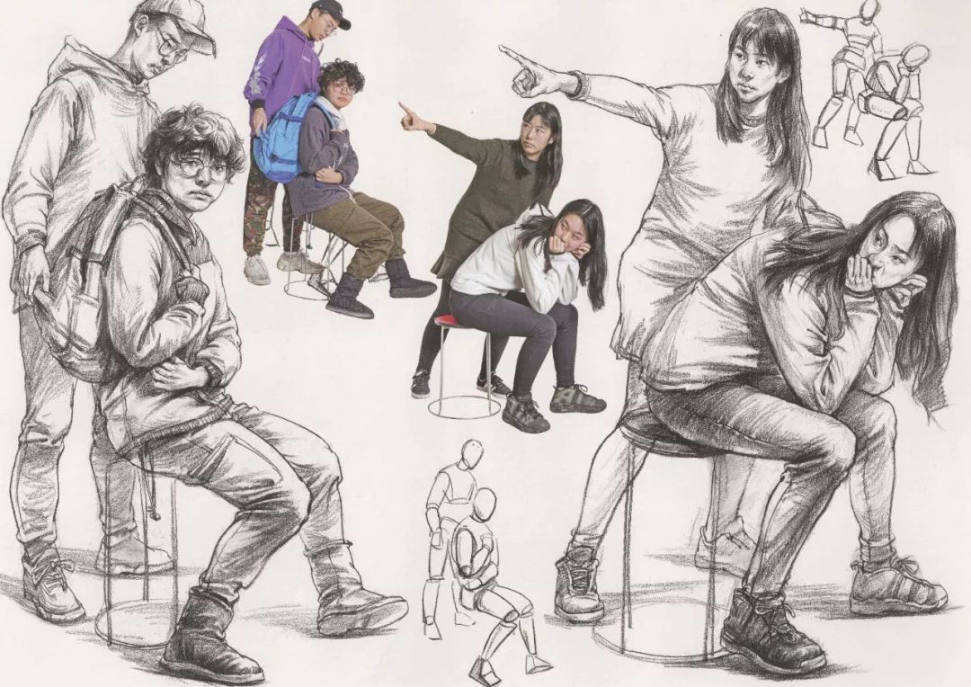广州画室排名前五画室教了多年速写，这5个方法必须谨记,05