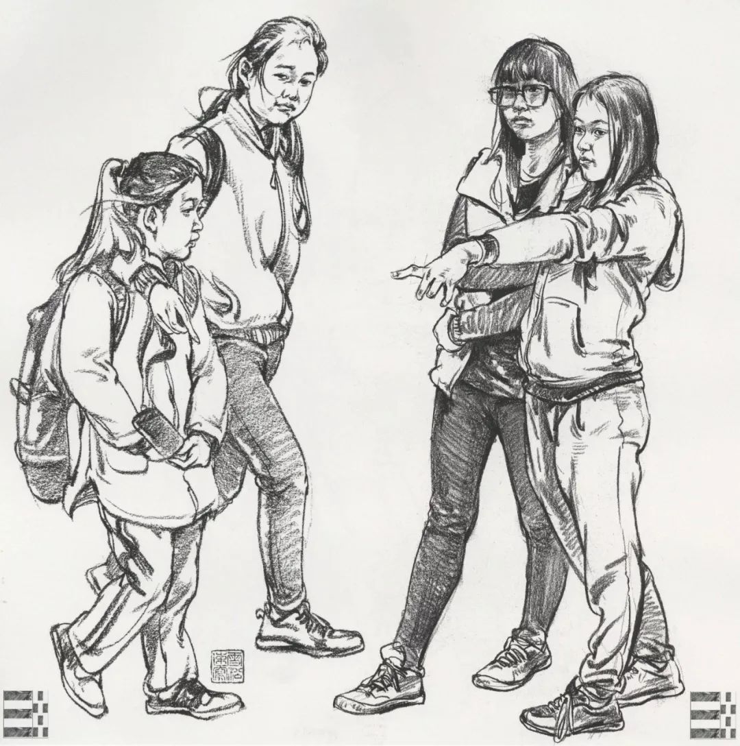 广州画室排名前五画室教了多年速写，这5个方法必须谨记,09