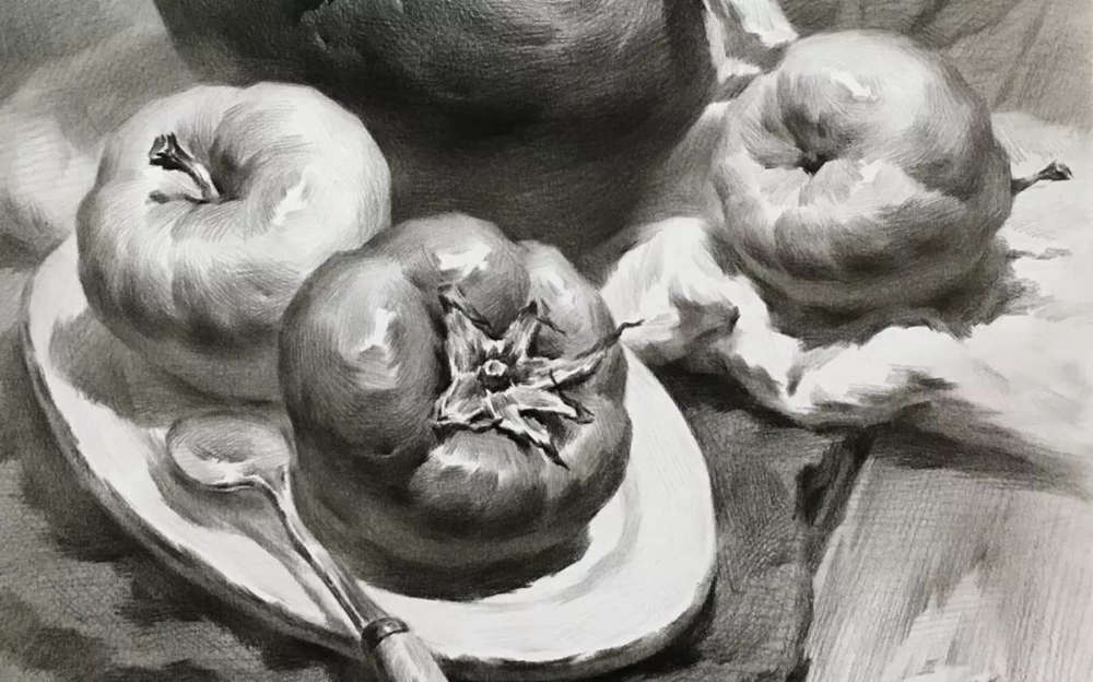 广州画室给你整理联考考题常客：《果蔬类静物》的刻画方法,44