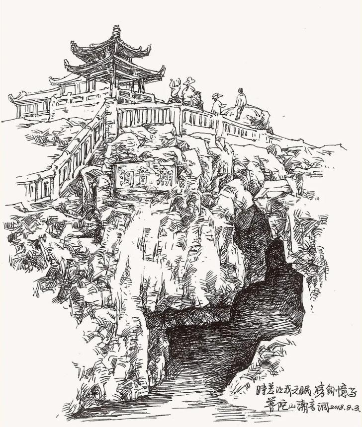 广州画室教你画出不一样的风景速写,15