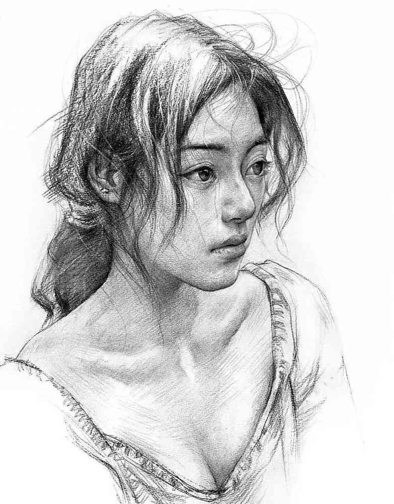 造型能力决定素描的高度,广州画室老师带你提升你的高度,06