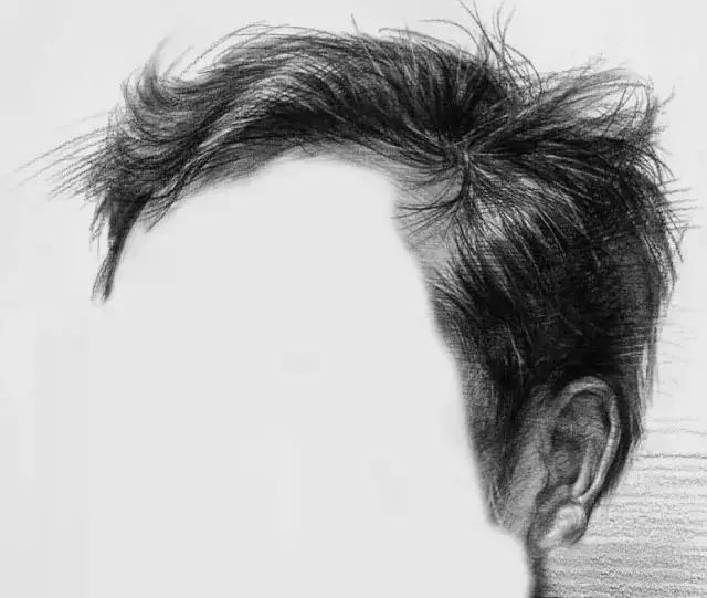 广州画室的老师将处理头发的技巧送你,34