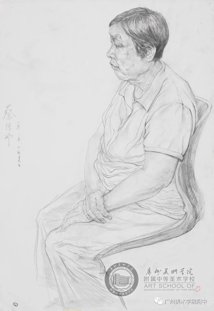 要想考广美，广州画室觉得你最起码得有这水平,31