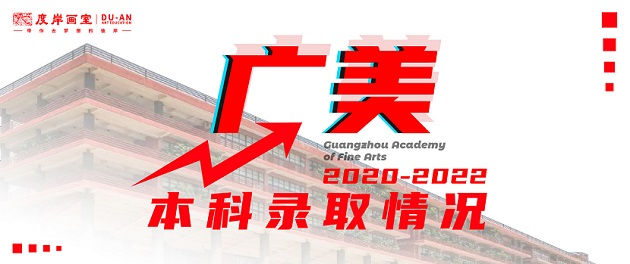 广州画室|广州美术学院2020-2022年普通本科录取情况